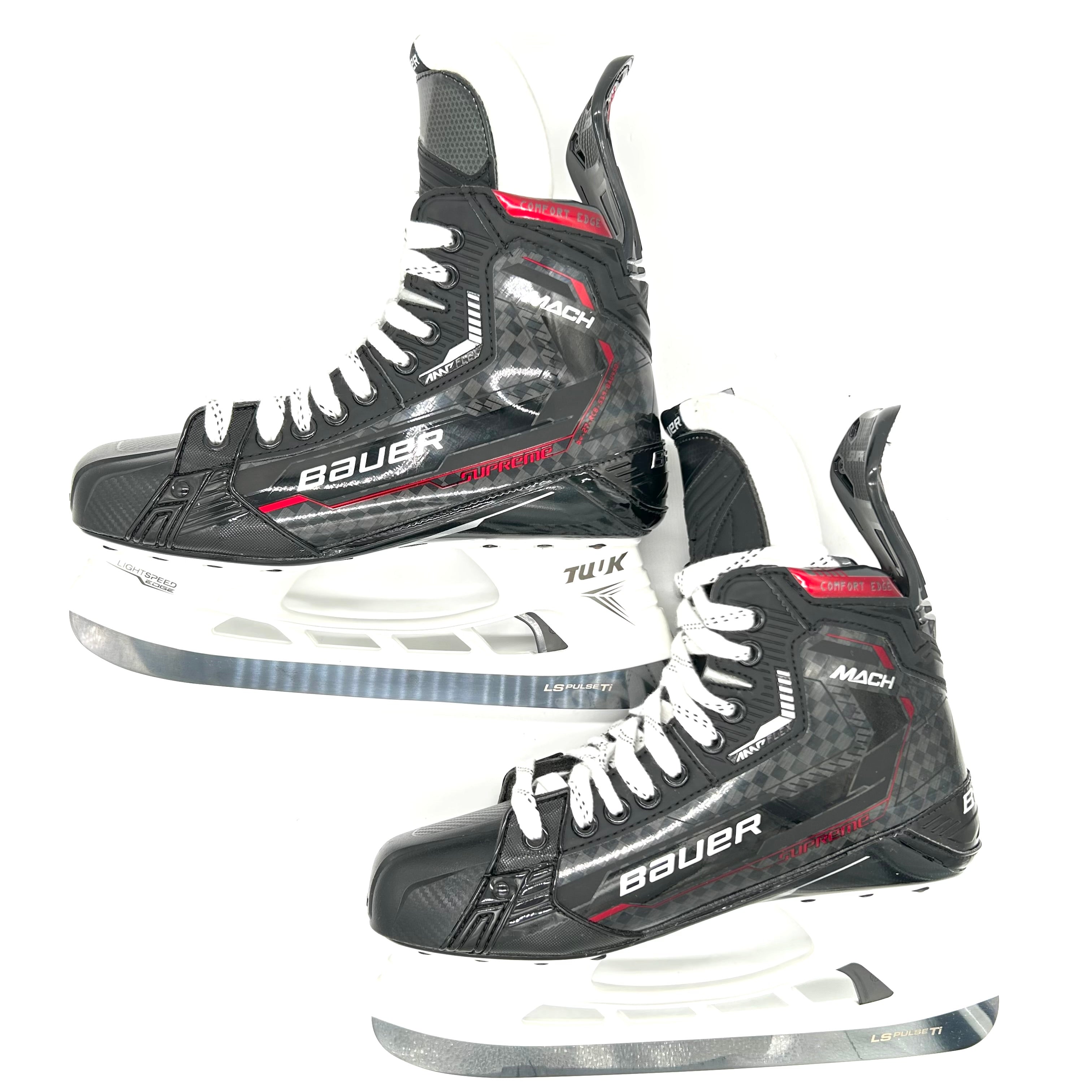 Patins de hockey Bauer Supreme Mach Pro Stock - Taille 9 Fit 1